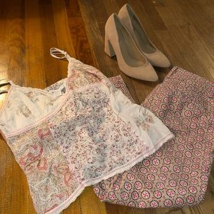 Super Cute Charlotte Russe Tank Top Sz Lg